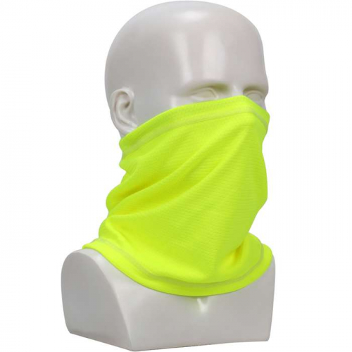 PIP 393-EZ310-YEL, Clima-Band™, Adjustable 2-Layer Neck Gaiter, Evaporative Cooling, Hi-Vis Yellow
